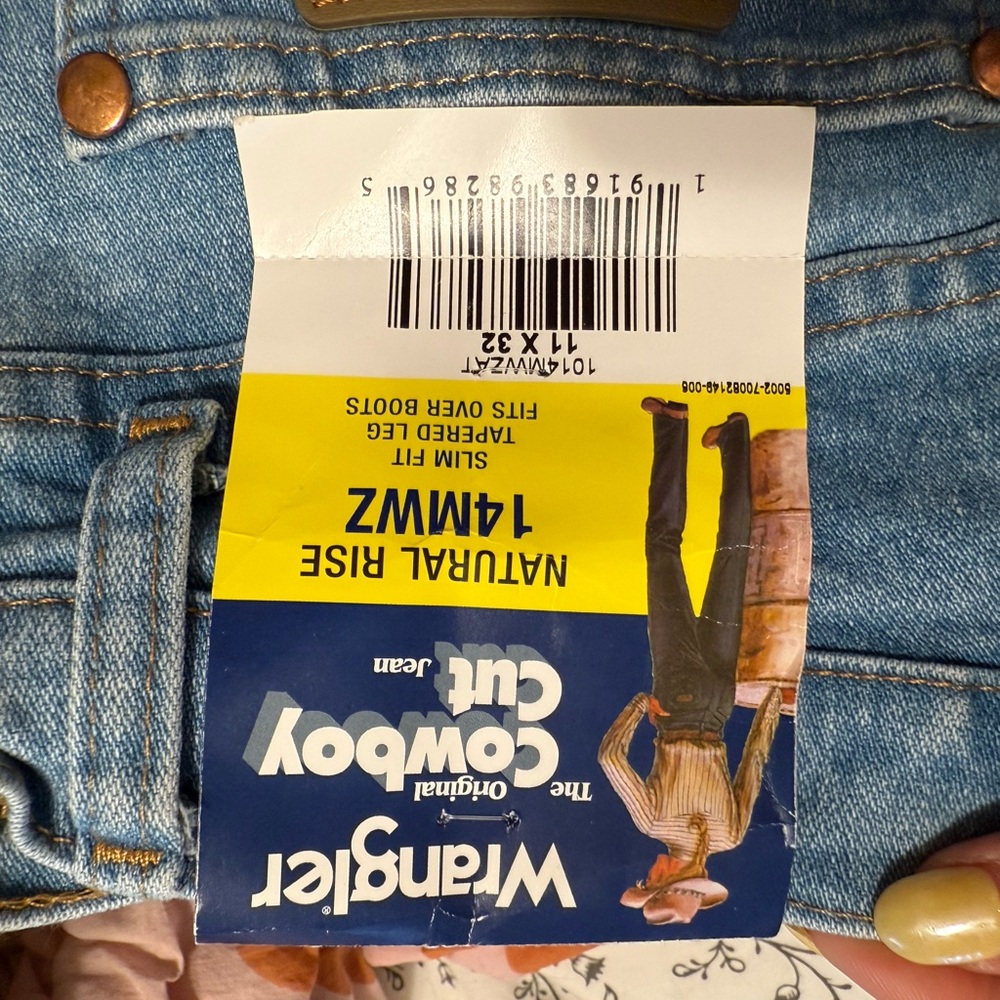 Wrangler Natural Rise Slim Fit Jeans